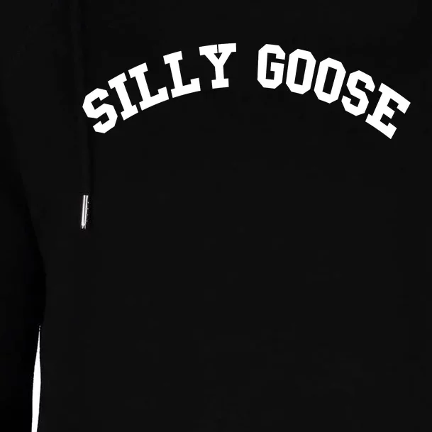 Silly Goose Womens Funnel Neck Pullover Hood