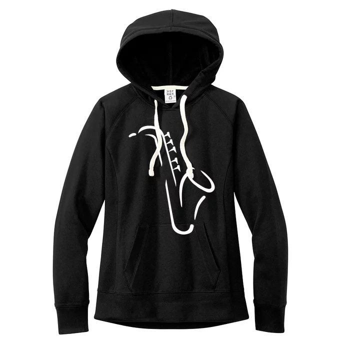 Saxophone Gift Women's Fleece Hoodie