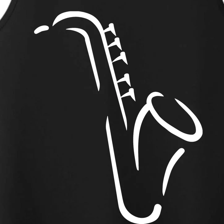 Saxophone Gift Performance Tank