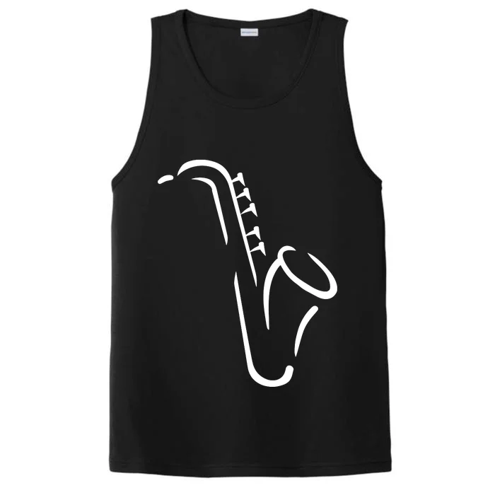 Saxophone Gift Performance Tank