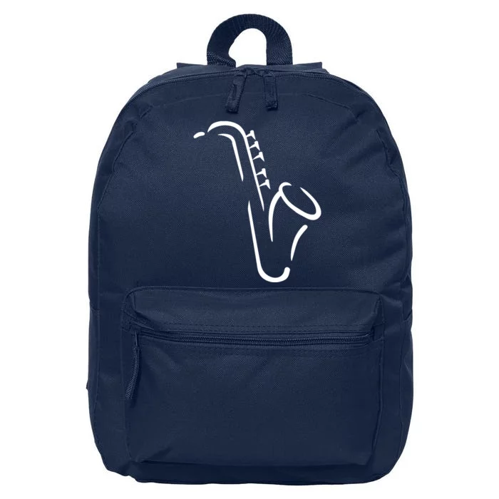 Saxophone Gift 16 in Basic Backpack