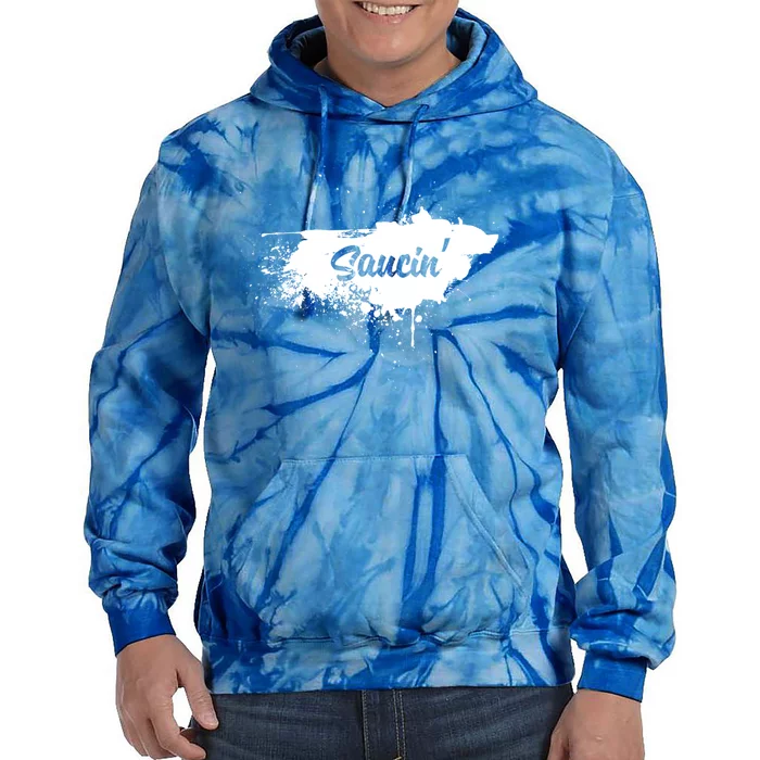 Saucin Gift Tie Dye Hoodie