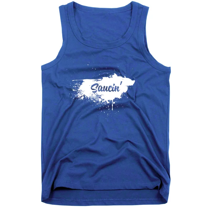 Saucin Gift Tank Top