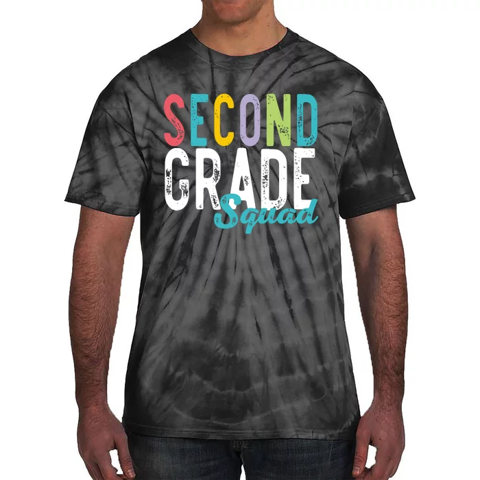 Second Grade Squad Tie-Dye T-Shirt