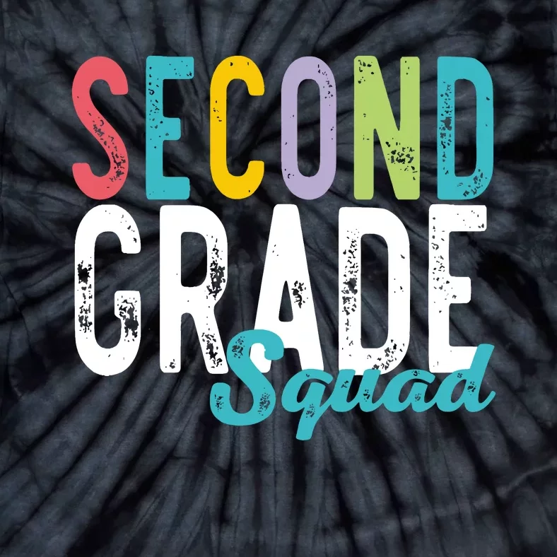 Second Grade Squad Tie-Dye T-Shirt