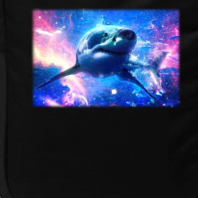 Space Galaxy Shark In Sea Ocean Of Stars Impact Tech Backpack