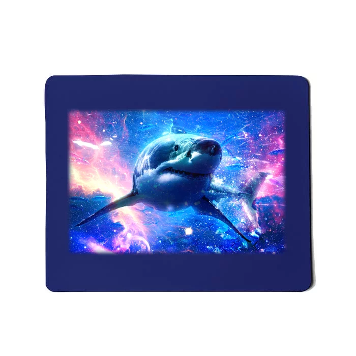 Space Galaxy Shark In Sea Ocean Of Stars Mousepad