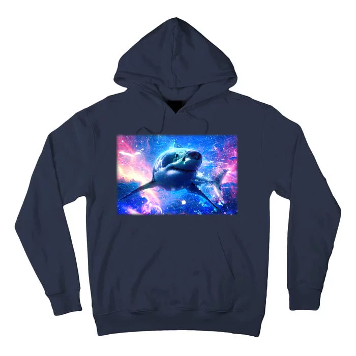 Space Galaxy Shark In Sea Ocean Of Stars Tall Hoodie