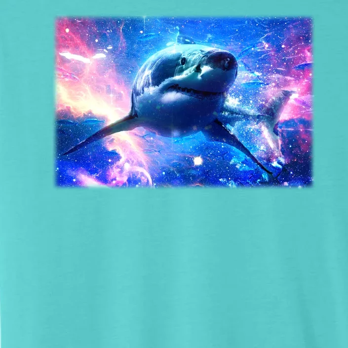 Space Galaxy Shark In Sea Ocean Of Stars ChromaSoft Performance T-Shirt