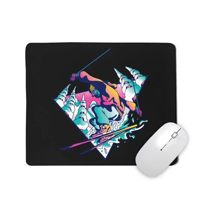 Ski Guy Mousepad