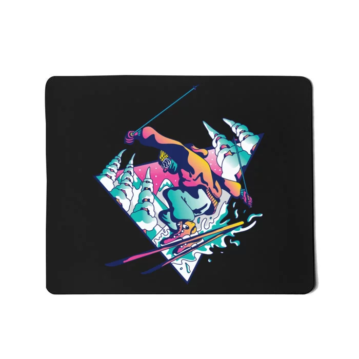 Ski Guy Mousepad