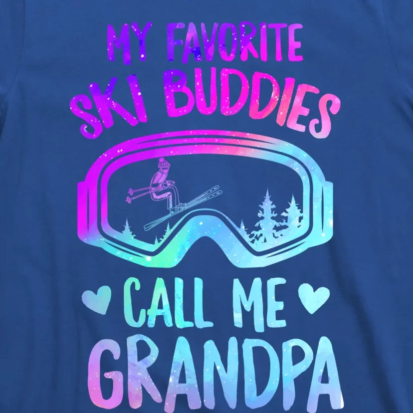 Ski Grandpa Skier Mountain Snow Skiing Grandpa Snowboarding Gift T-Shirt