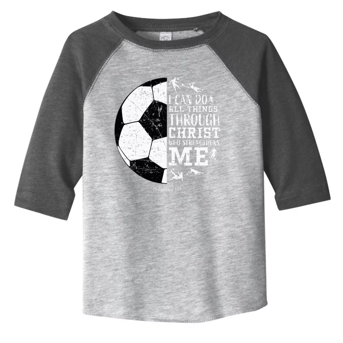 Soccer Gifts Sayings Christian Toddler Fine Jersey T-Shirt