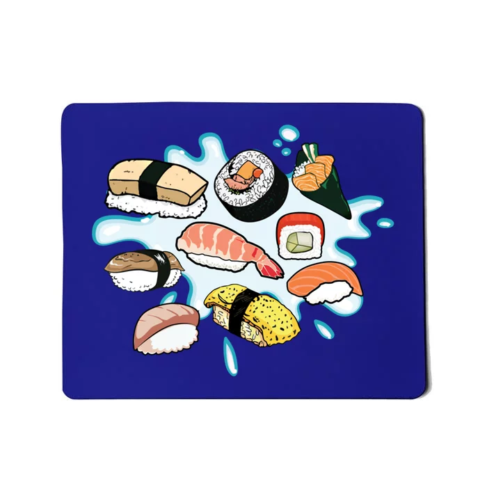 Sushi Graphic Sushi Lover Gift Mousepad