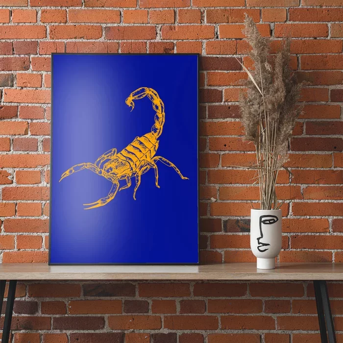 Scorpion Gift Scorpio Zodiac Gift Animal Gift Cute Gift Poster