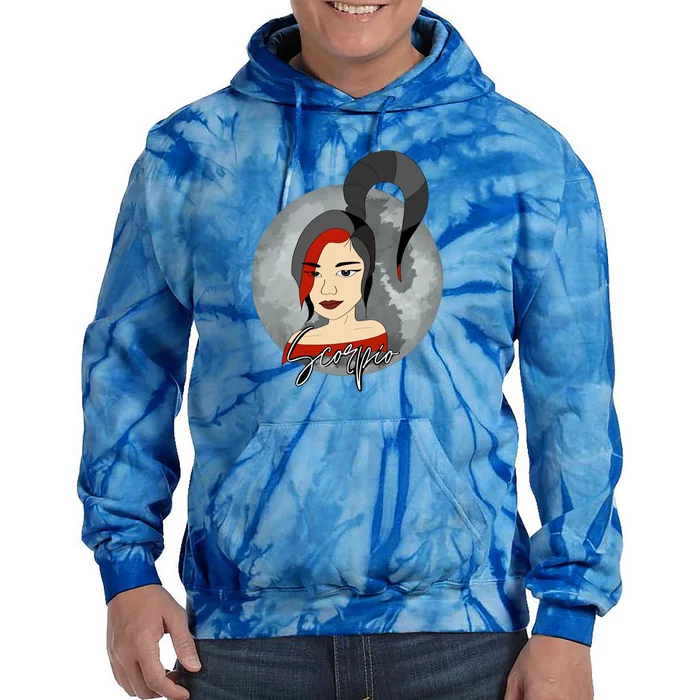 Scorpio Gift Tie Dye Hoodie