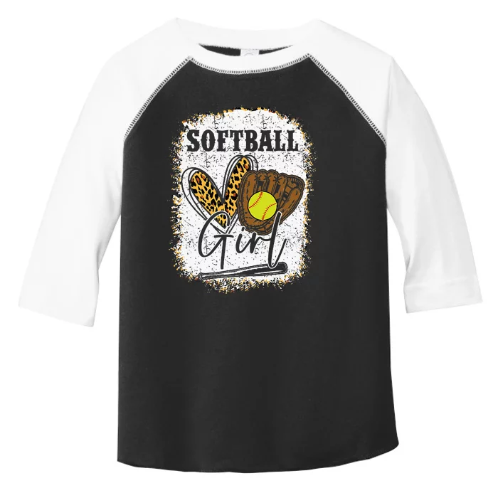 Softball Girl Softball Toddler Fine Jersey T-Shirt