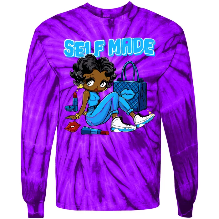 Sneaker Girl Selfmade Tie-Dye Long Sleeve Shirt