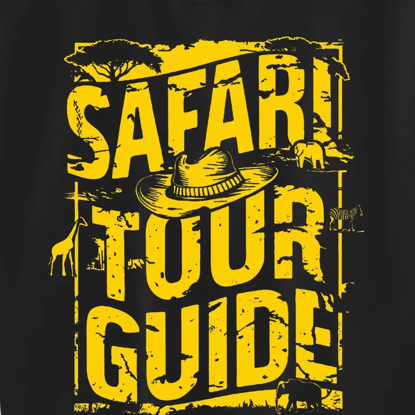 Safari Guide Kids Sweatshirt