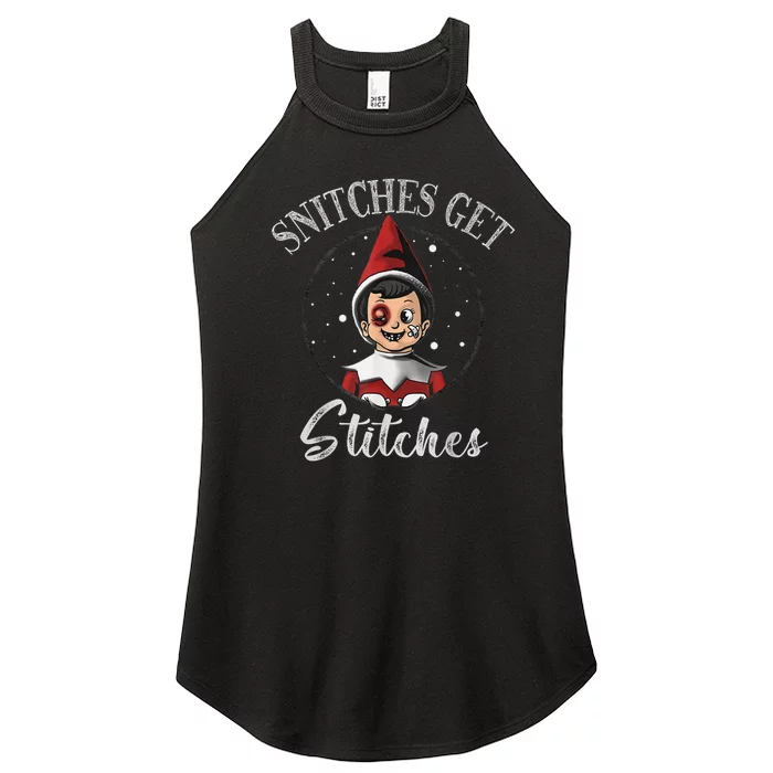 SNITCHES GET STITCHES Women’s Perfect Tri Rocker Tank