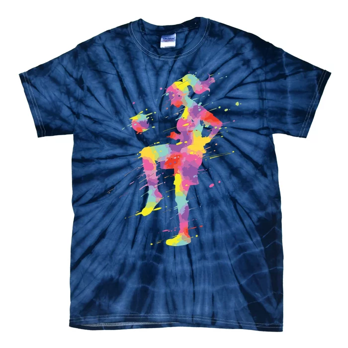 Soccer Girl Tie-Dye T-Shirt