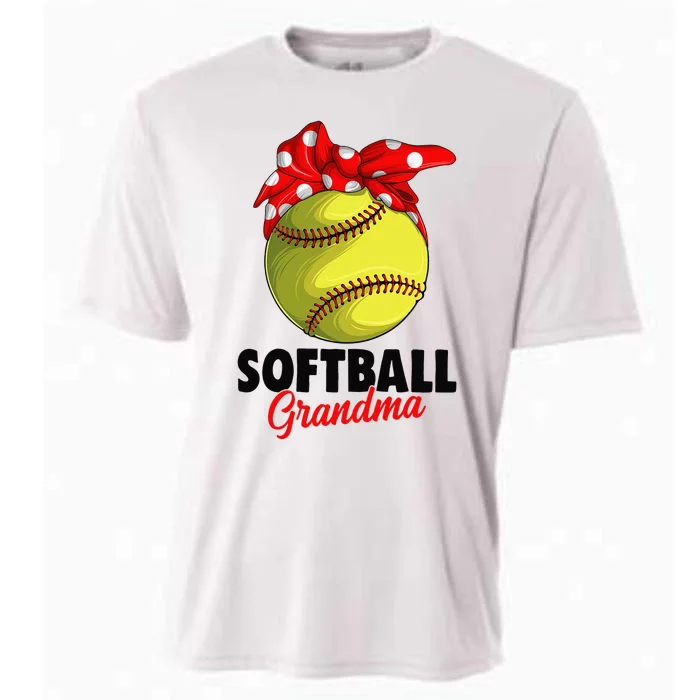 Softball Grandma Cooling Performance Crew T-Shirt