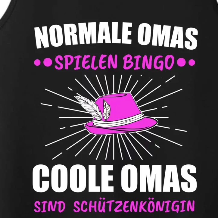 Schützenkönig Grandma Sports Sagittarius Gift Performance Tank