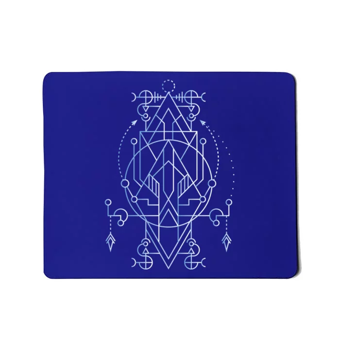 Sacred Geometry Spiritual Yoga Magic Yantra Gift Mousepad