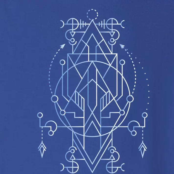 Sacred Geometry Spiritual Yoga Magic Yantra Gift Toddler Long Sleeve Shirt