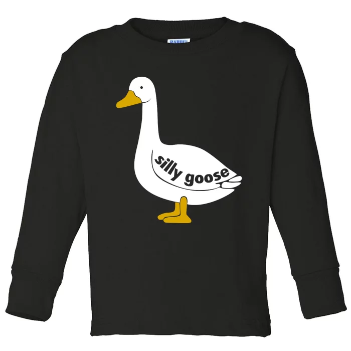 Silly Goose Toddler Long Sleeve Shirt