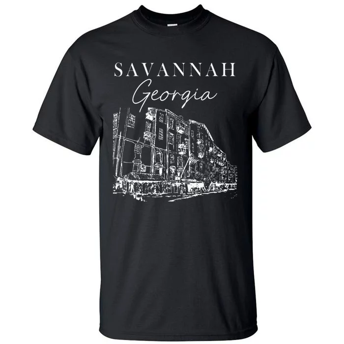 Savannah Georgia State Savannah Traveling Lover Georgia Tall T-Shirt