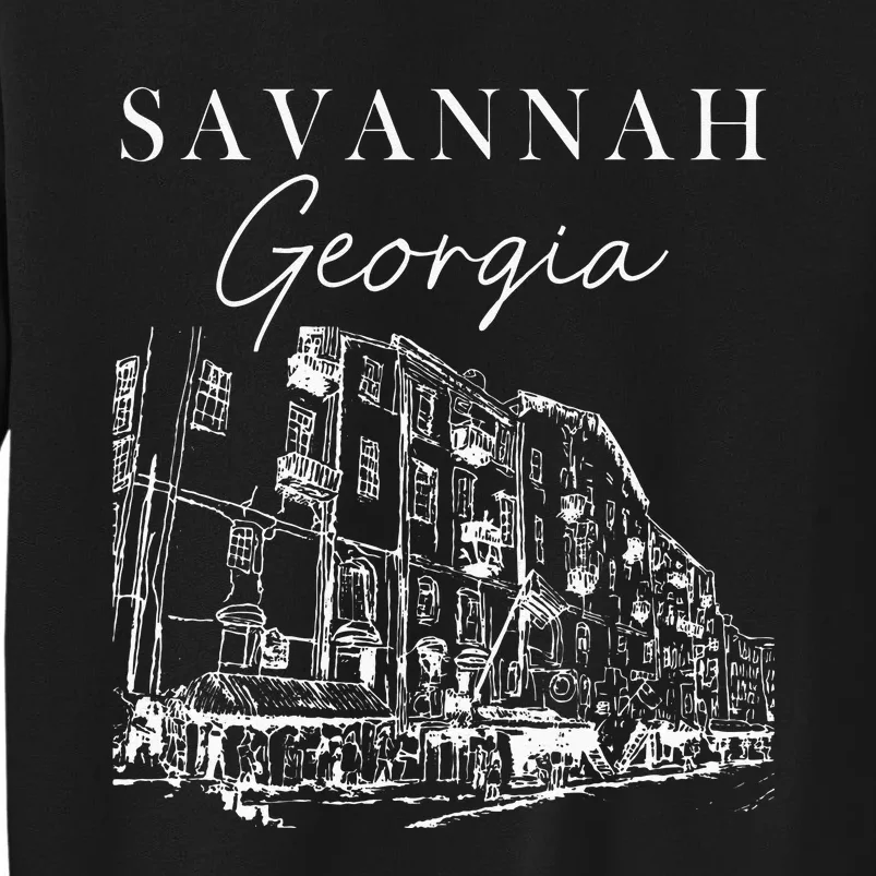 Savannah Georgia State Savannah Traveling Lover Georgia Tall Sweatshirt