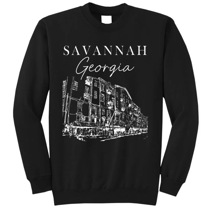 Savannah Georgia State Savannah Traveling Lover Georgia Tall Sweatshirt