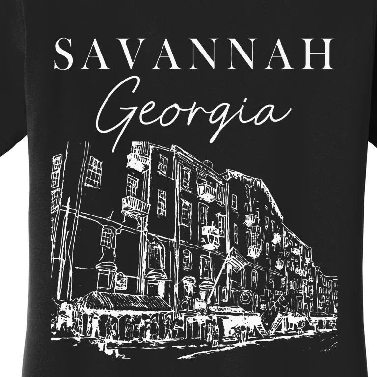 Savannah Georgia State Savannah Traveling Lover Georgia Women's T-Shirt