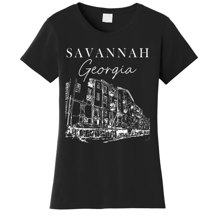 Savannah Georgia State Savannah Traveling Lover Georgia Women's T-Shirt