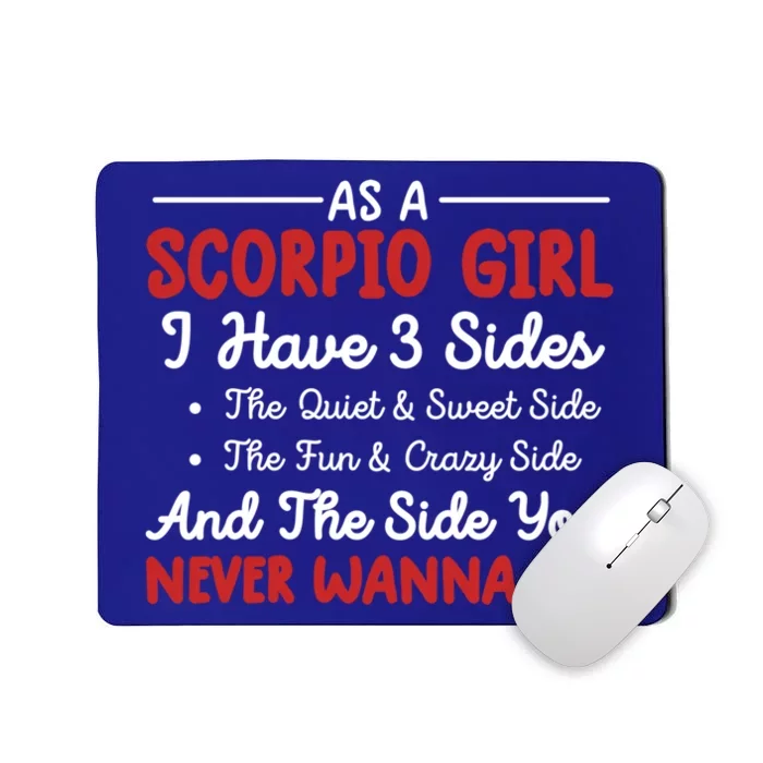 Scorpio Gift Sarcastic Birthday Humor Scorpio Gift Mousepad