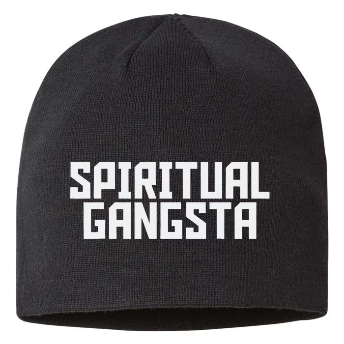 Spiritual Gangsta Spiritual Meditation Yoga Lover 8 1/2in Sustainable Knit Beanie