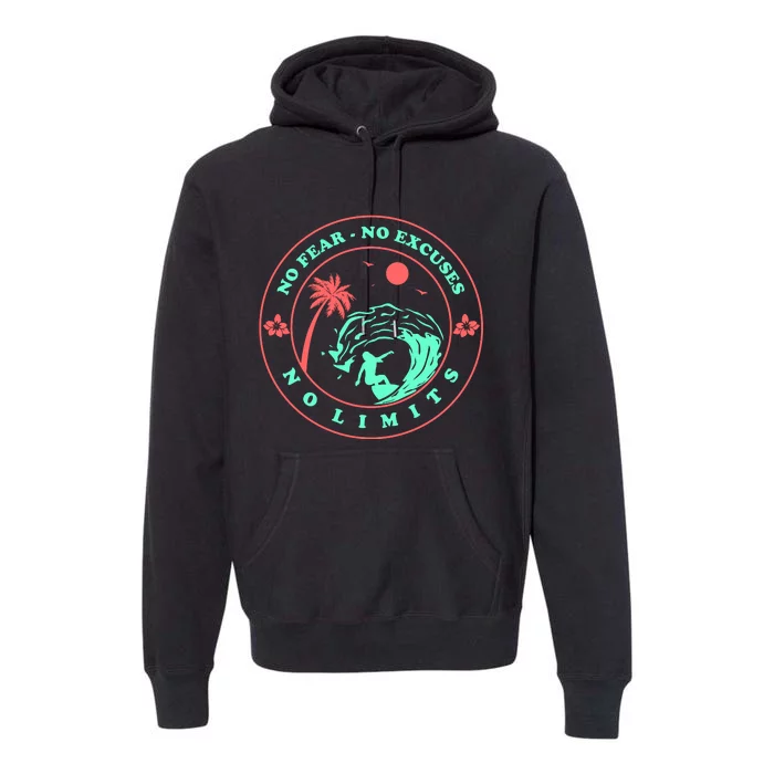 Surfer Girl Premium Hoodie