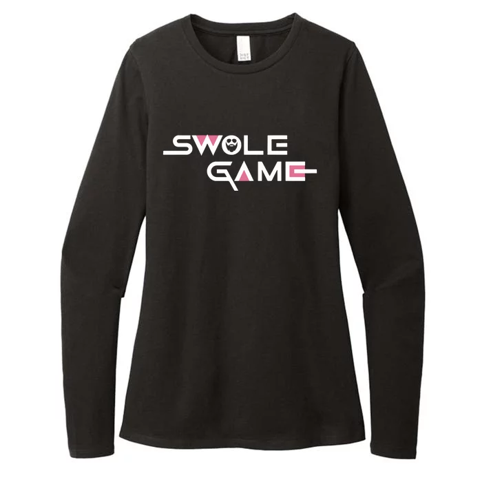 Swole Game Womens CVC Long Sleeve Shirt