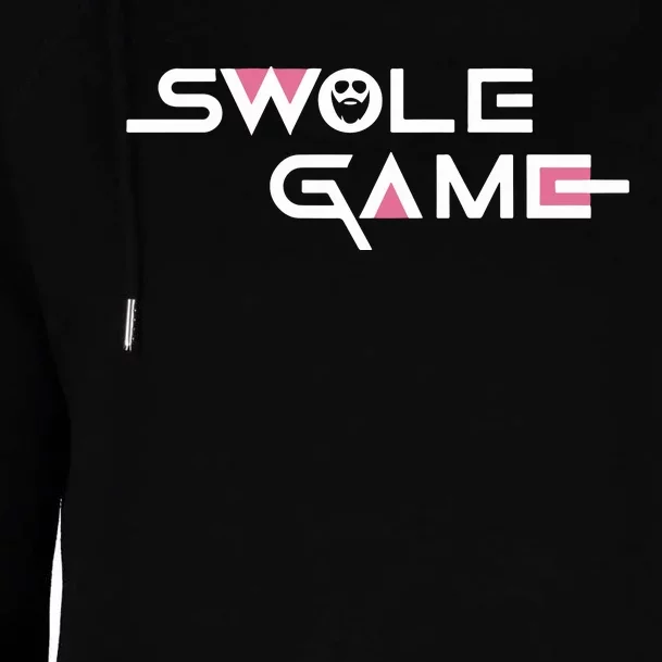 Swole Game Womens Funnel Neck Pullover Hood