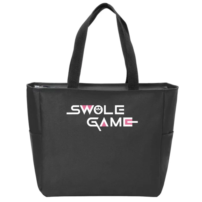 Swole Game Zip Tote Bag