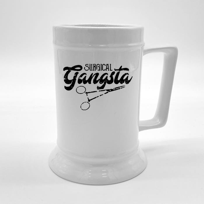 Surgical Gangsta Front & Back Beer Stein