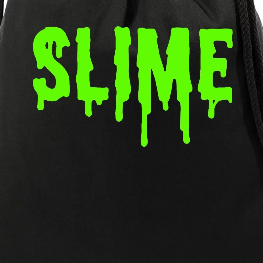 Slime Green Slime Gift Slime Gear Drawstring Bag