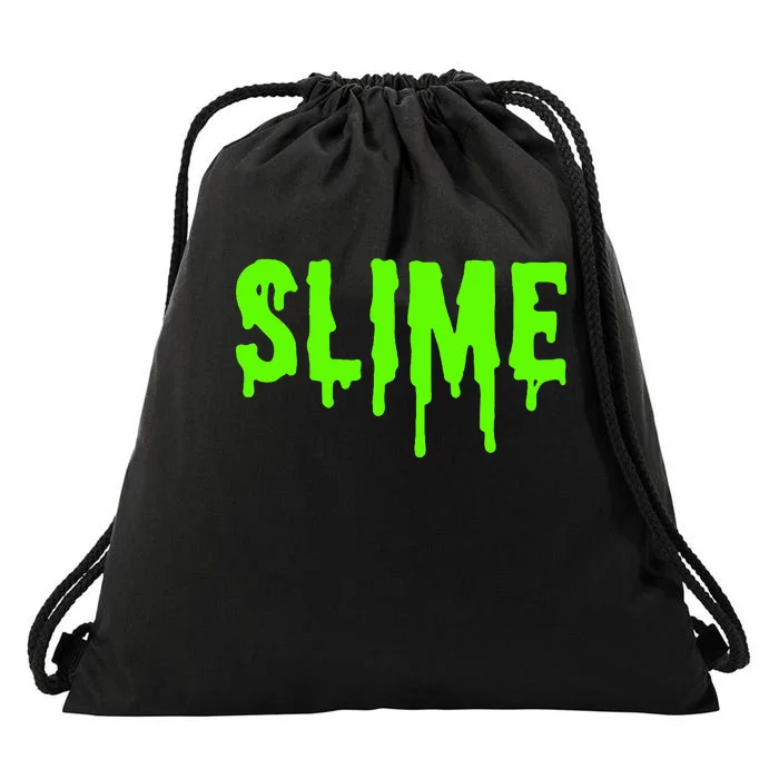 Slime Green Slime Gift Slime Gear Drawstring Bag