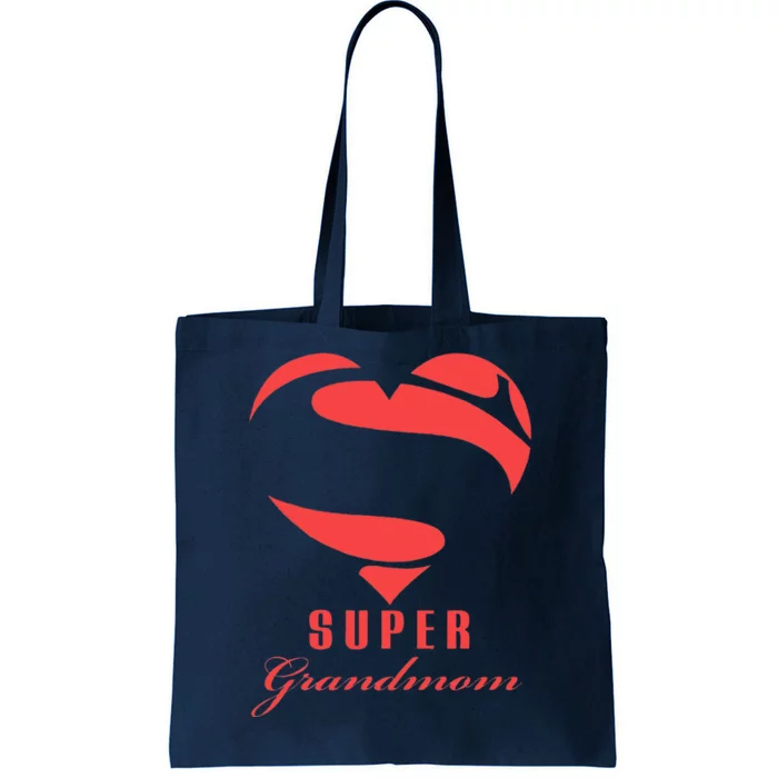 Super Grandmom Superhero Gift Mother Father Day Tote Bag