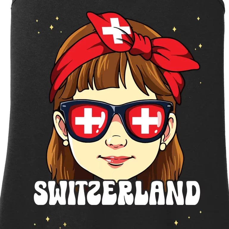 Swiss Girl Switzerland Ladies Essential Tank