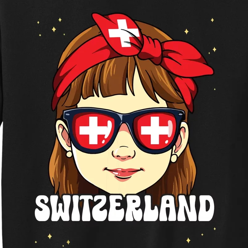 Swiss Girl Switzerland Tall Sweatshirt