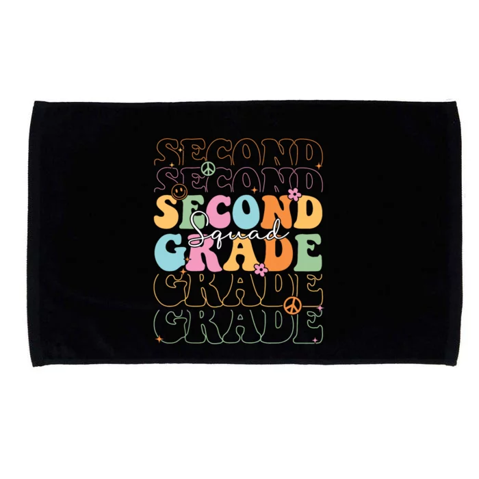 Second Grade Squad Student Teacher Gift Back To School Microfiber Hand Towel