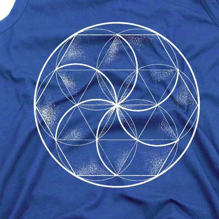 Sacred Geometry Star Tetrahedron Merkaba Tank Top