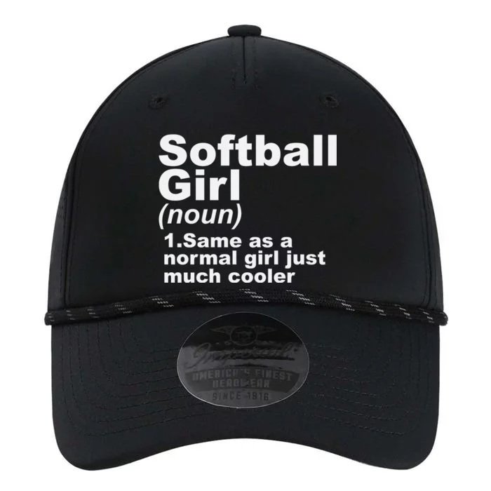 SOFTBALL GIRL Performance The Dyno Cap